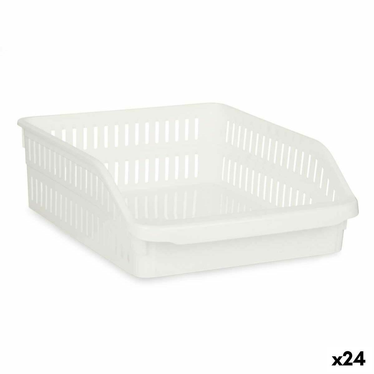 Acan Tradineur Vassoio Frigorifero con Coperchio, Plastica, Riutilizzabile, Servire Cibo, Antipasti, Made in Spagna, 4,3 litri, 35 x 27 x 6,5 cm, Trasparente