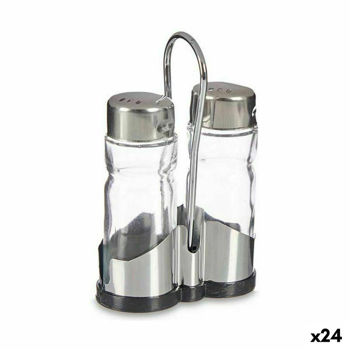 Set De 6 Salières Et Poivrières Transparentes - 6ml - Parfait Pour Camping