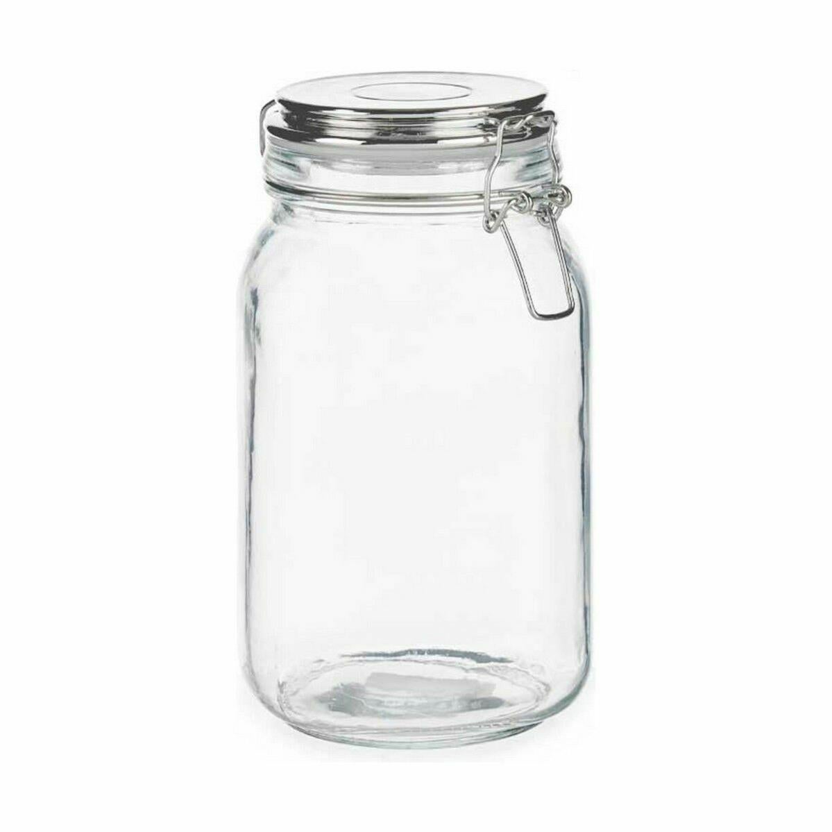 Bocal Hermétique En Verre Orion 3,4 Litres - Fermeture Clipsée, Série IRMA - Transparent