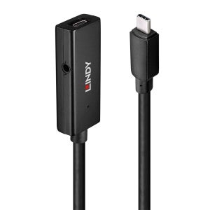 Câble Hybride Fibre Optique USB Type C Vidéo, 5m, Audio / Vidéo uniquement