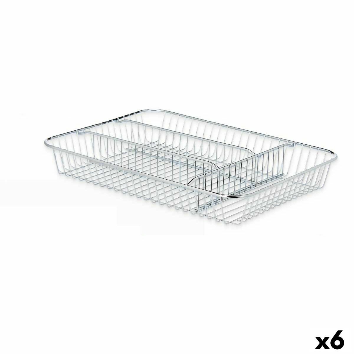 Range couverts Argent M tal 26 X 4 5 X 35 5 Cm 6 Unit s Leroy Merlin solved-c-x-4-5-x
