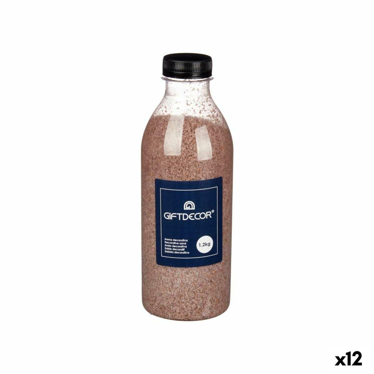 Sable Décoratif Homéa - 1,4kg Couleur Taupe - Pour Décoration Intérieure, Vases Et Terrariums