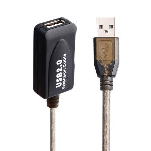 cavo prolunga usb 5mt life nero