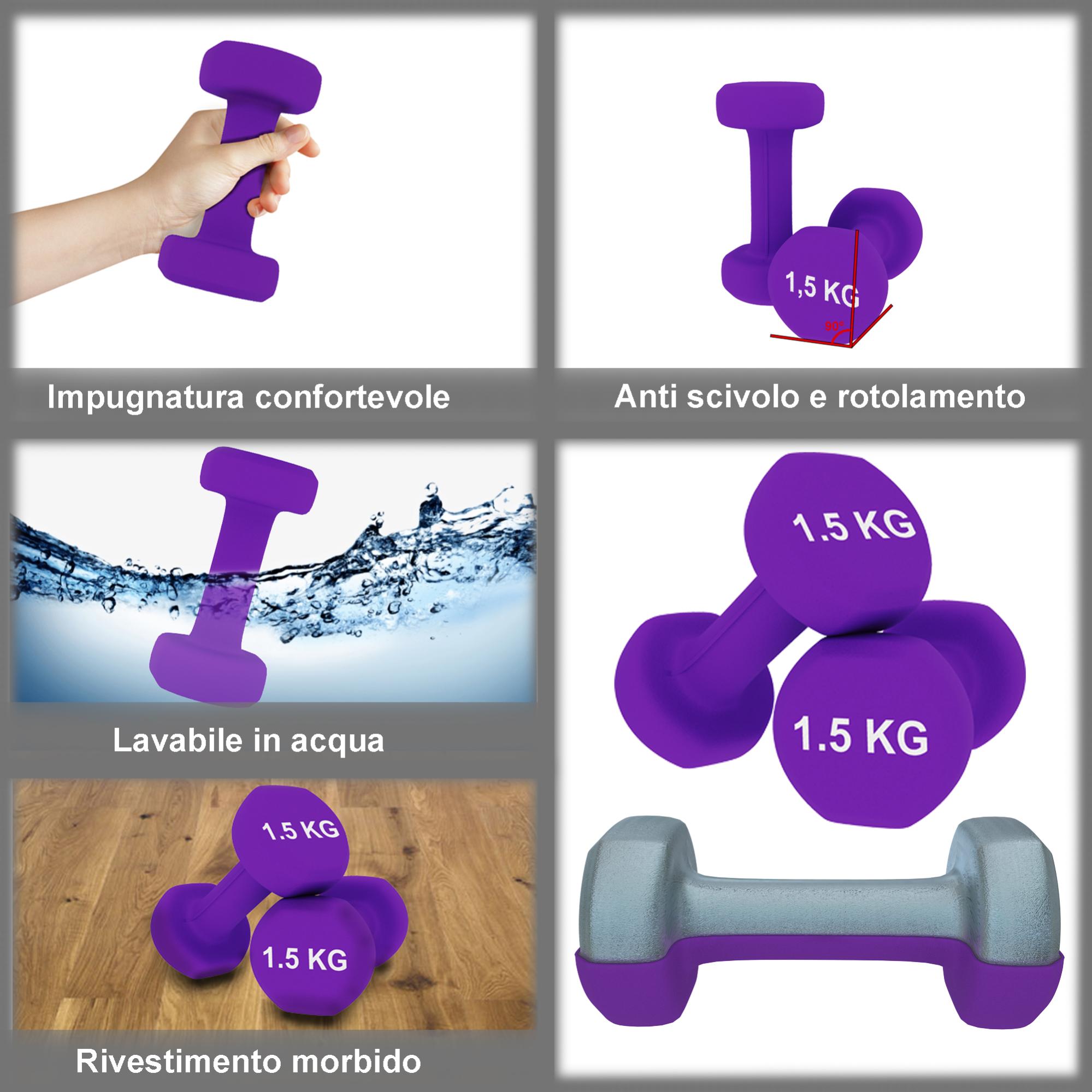 Toorx Manubrio Esagonale Gommato Da 42,5 Kg - 5