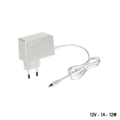 Alimentatore 12V DC 12W 1A 100-240V