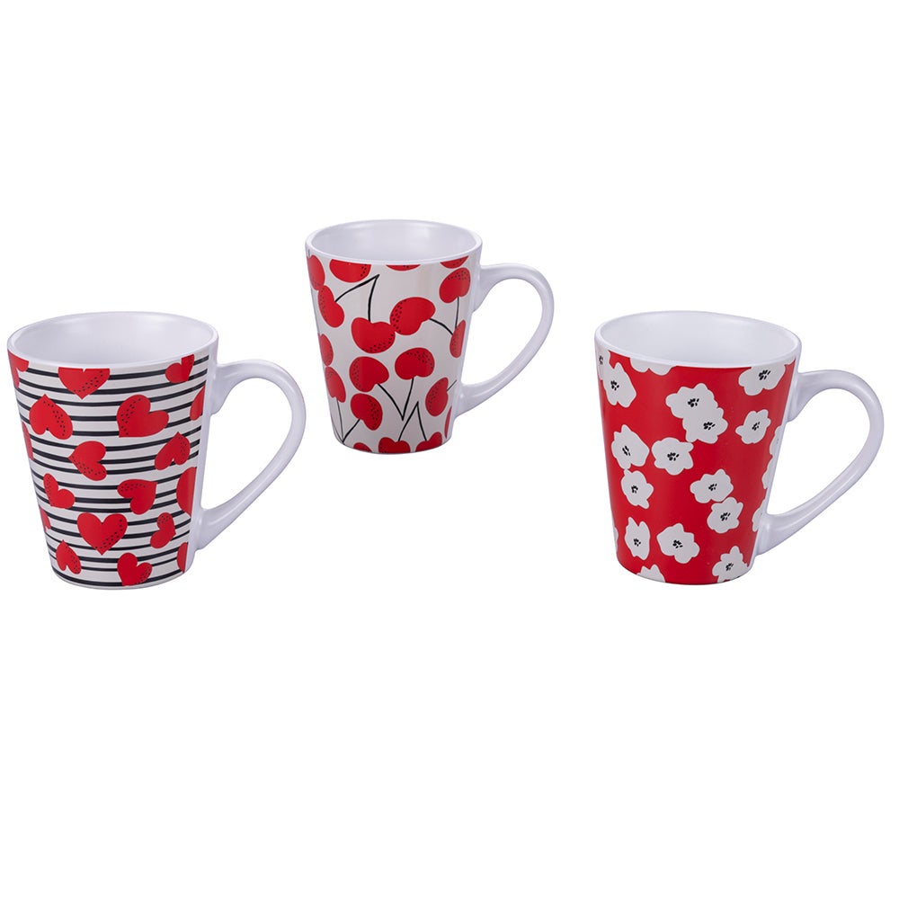 Il numero 1 del risparmio-SET 4 BUSTE REGALO CUORI IN COLORI ASSORTITI 42 X  32 X H11CM