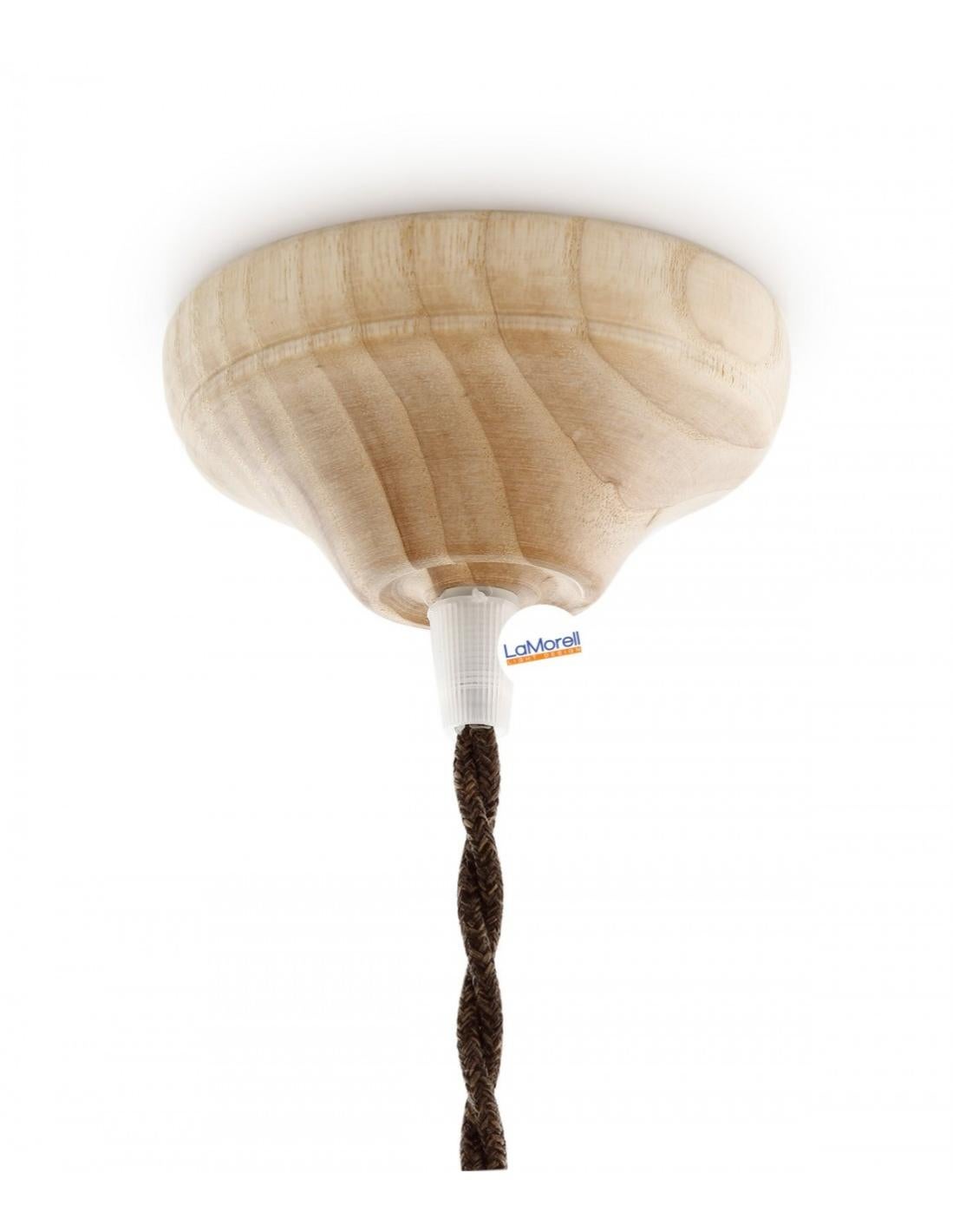 LaMorell LightDesign – Geflochtenes Stoffkabel In Gold, 2 X 1,50 Mm² Querschnitt, 5 Meter, Made In Italy