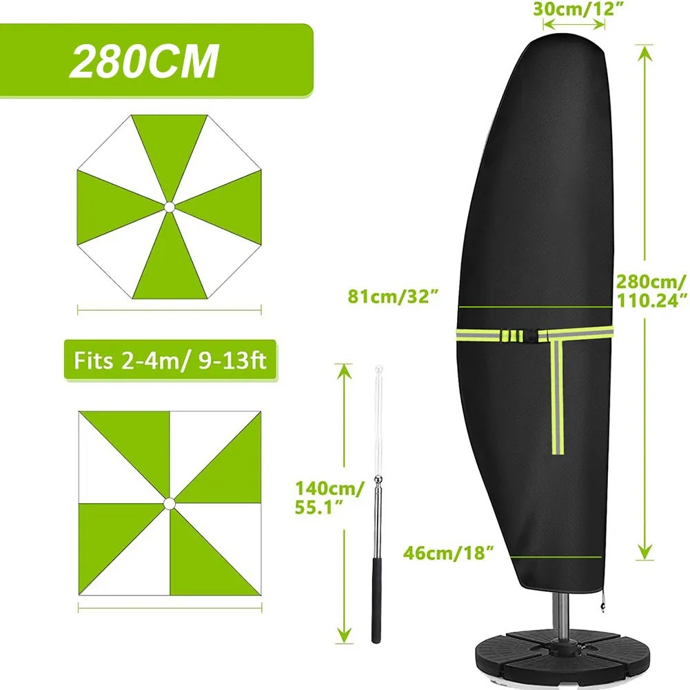 Housse pour parasol déporté : protégez votre investissement