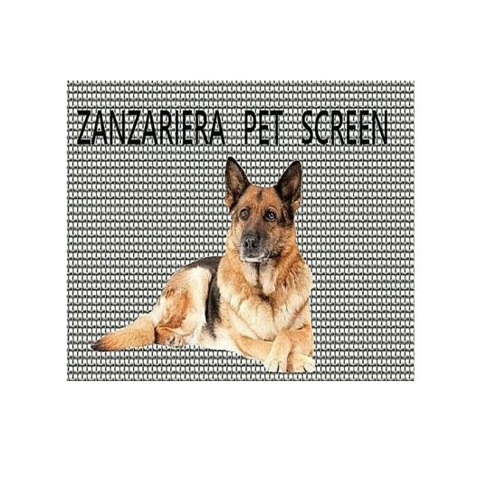 Rete Zanzariera 100 cm X 20 metri Antigraffio Pet Screen Americana Grigia