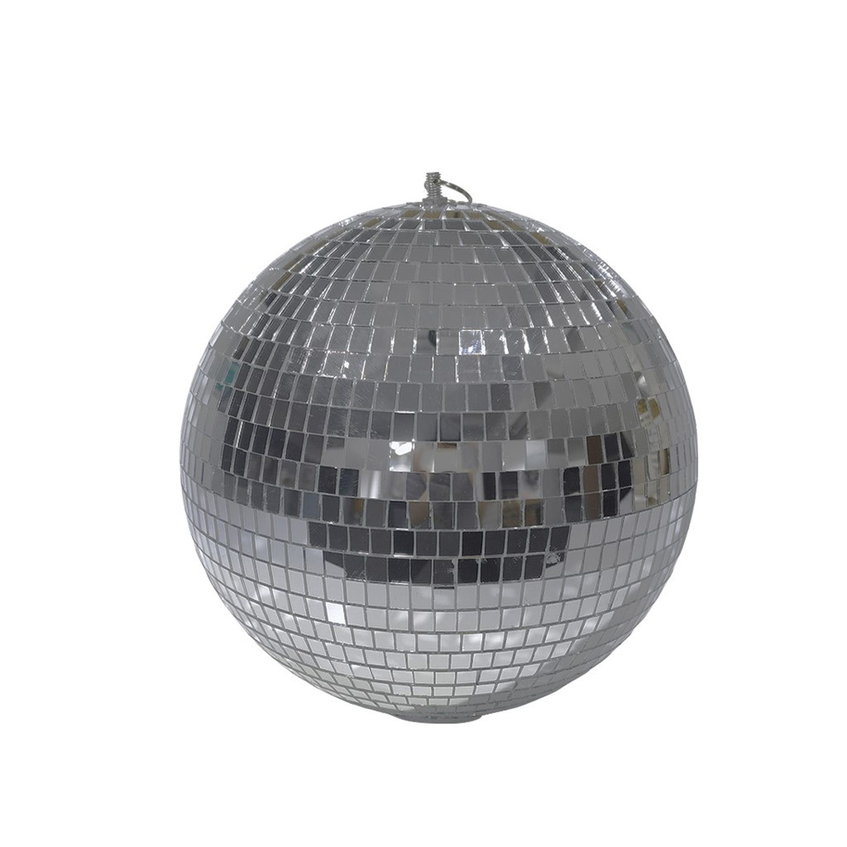 Boule à facettes disco - Argent - 20x20 cm - Verre