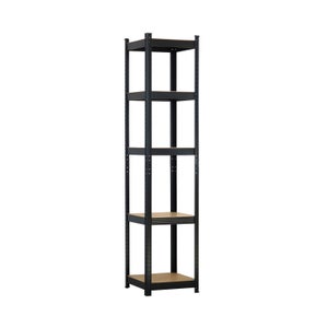 shelfplaza® 200x45x45cm HOME Scaffale metallo per carichi pesanti bianco  con 5 ripiani con 175kg capacità di carico/Scaffali in metallo per garage  come scaffali per ripostiglio o officina : : Casa e cucina