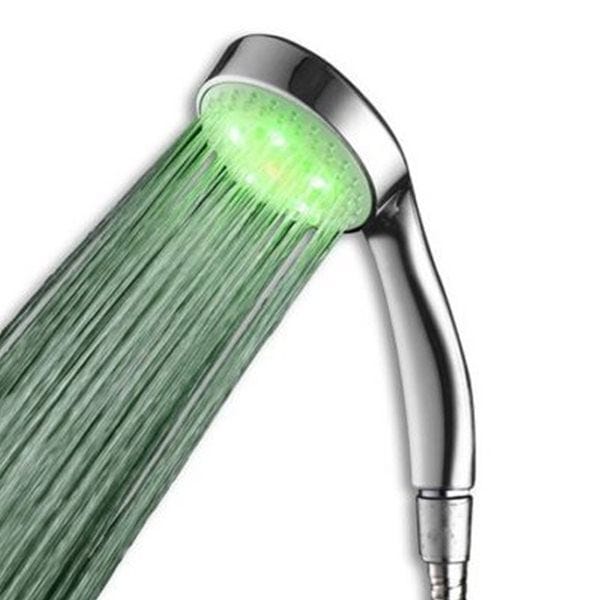 Alcachofa de ducha de mano, colores LED, ducha LED, ducha de baño, alc –  mercanippon