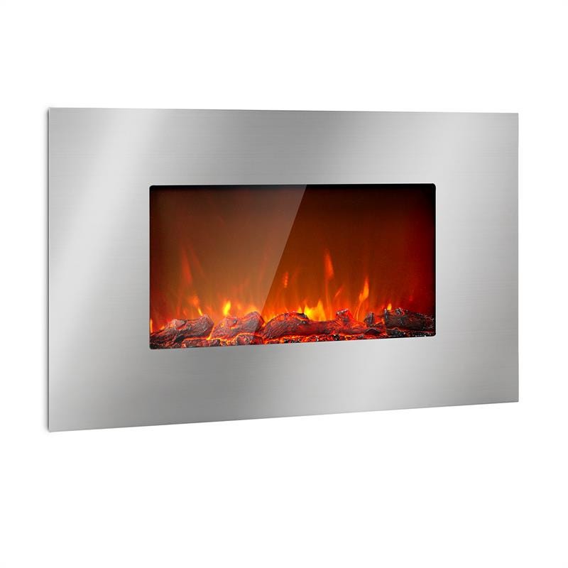 Klarstein Etna Cheminée électrique décorative - Chauffage électrique avec  flammes LED