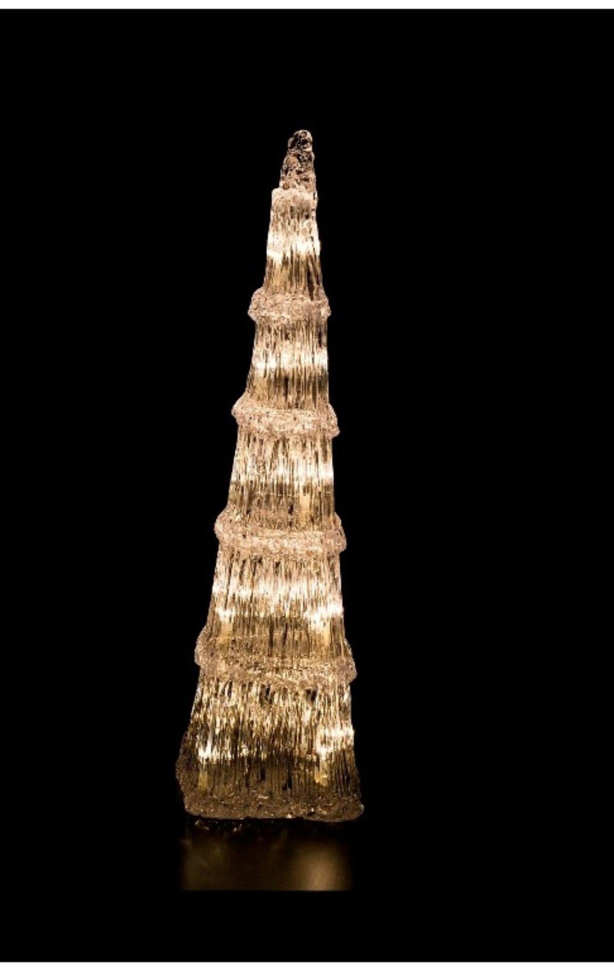 albero di natale con led