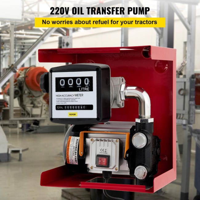 Pompe de transfert auto-amorçante pour carburant électrique, diesel et  kérosène, 220V, 60L par minute - AliExpress