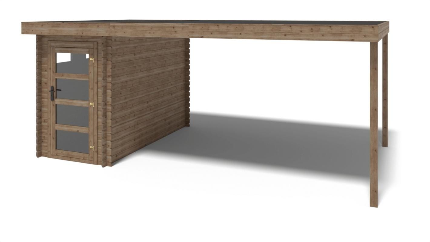 Abri De Jardin En Bois 16m2