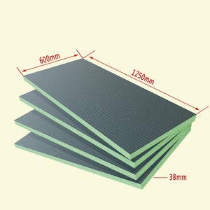 Aislante placas de poliestireno 260x60x4cm (paquete de 15,6m2)