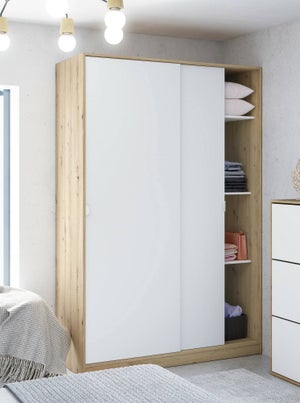Caisson 3 tiroirs pour intérieur d'armoire - TSIRA - Blanc - Bois - L 60 x  l 44 x H 57 cm - Dressing - Cdiscount Maison