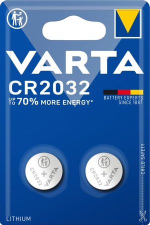 ▷ Piles Boutons au Lithium Varta CR2032 (1 Unité)