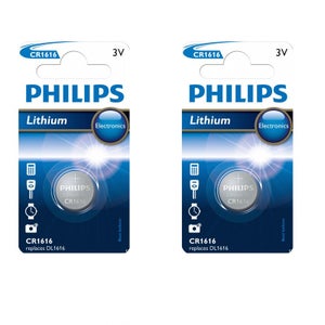 Pile CR1616 / DL1616 Philips Bouton Lithium 3V - Bestpiles
