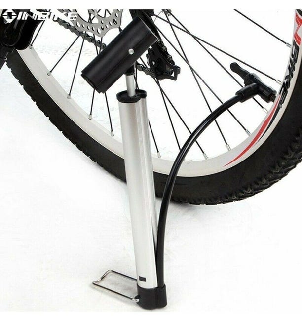 Inflador bomba de aire bicicleta hinchador Incluye soporte de cuadro