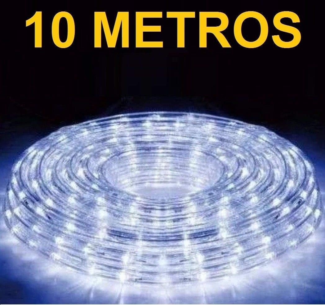 Manguera Tira Luces Led 10 Metros Impermeable Decoración