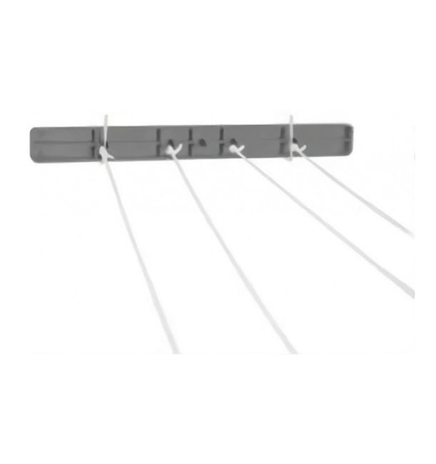 Tendedero extensible plegable de pared 3.6 metros 5 cuerdas