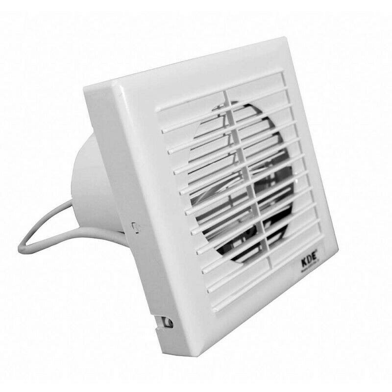Extractor de aire KDE anti-retorno 15cm ventilador aire fresco silencioso