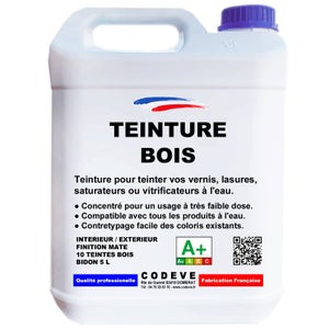 Teinte à bois Chêne moyen - 5L - Manubricole