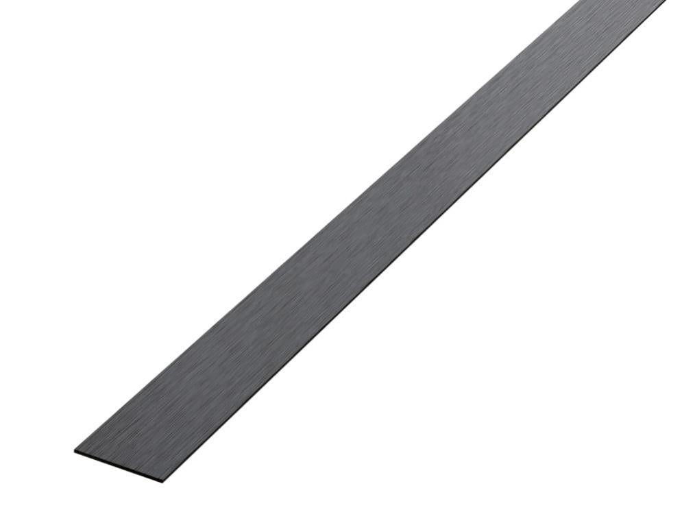Striscia Decorativa 10M 30Mm Matt Grigio Scuro Per Auto E Moto