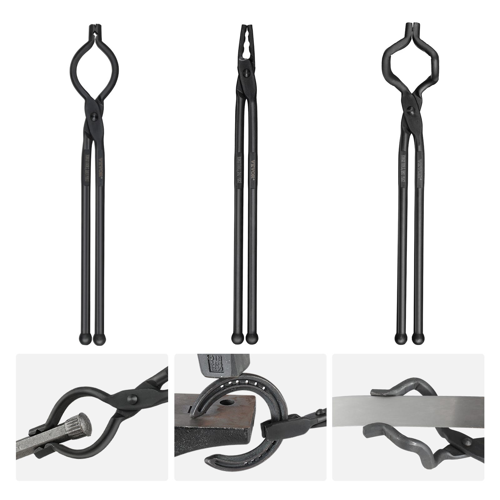 Les outils de la forge : Fabrication d'une pince (process complet