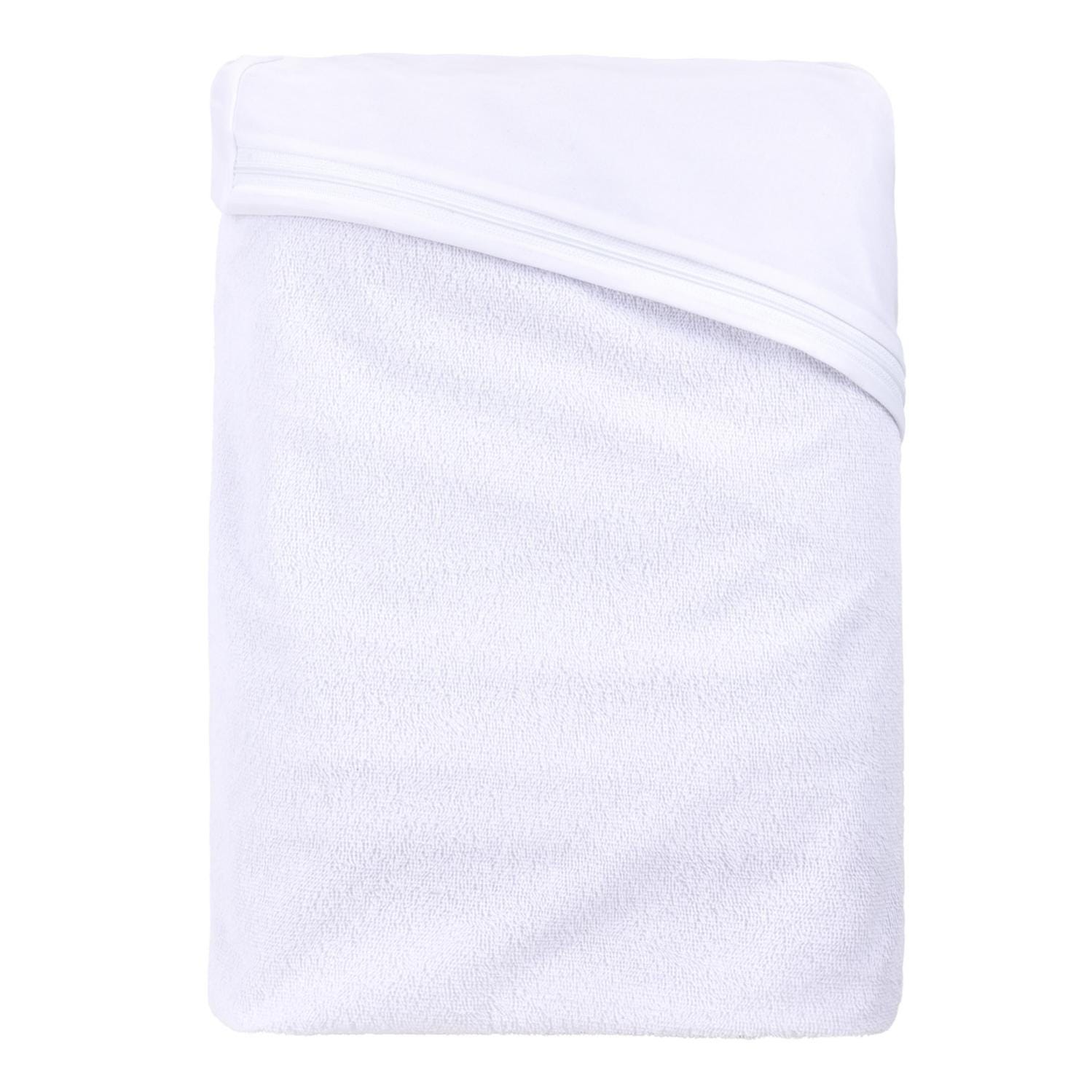 SLEEP ZONE Coprimaterasso rinfrescante, bianco, lavabile in lavatrice, tasca profonda, microfibra 120 g/m², tessuto di raffreddamento Nanotex, 20,3-53,3 cm SLEEP ZONE Coprimaterasso rinfrescante, bianco, lavabile in lavatrice, tasca profonda, microfibra 120 g/m², tessuto di raffreddamento Nanotex, 20,3-53,3 cm