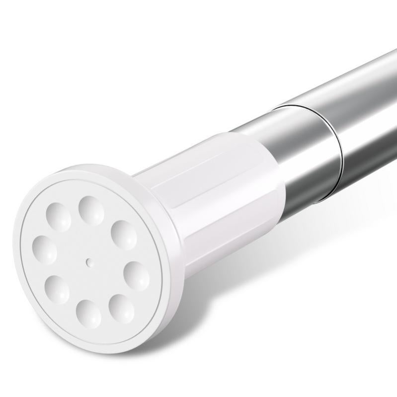 Tringle à Douche Télescopique Nickel Brossé – Tension Ressort, Réglable 31 à 80 Pouces (neuf)