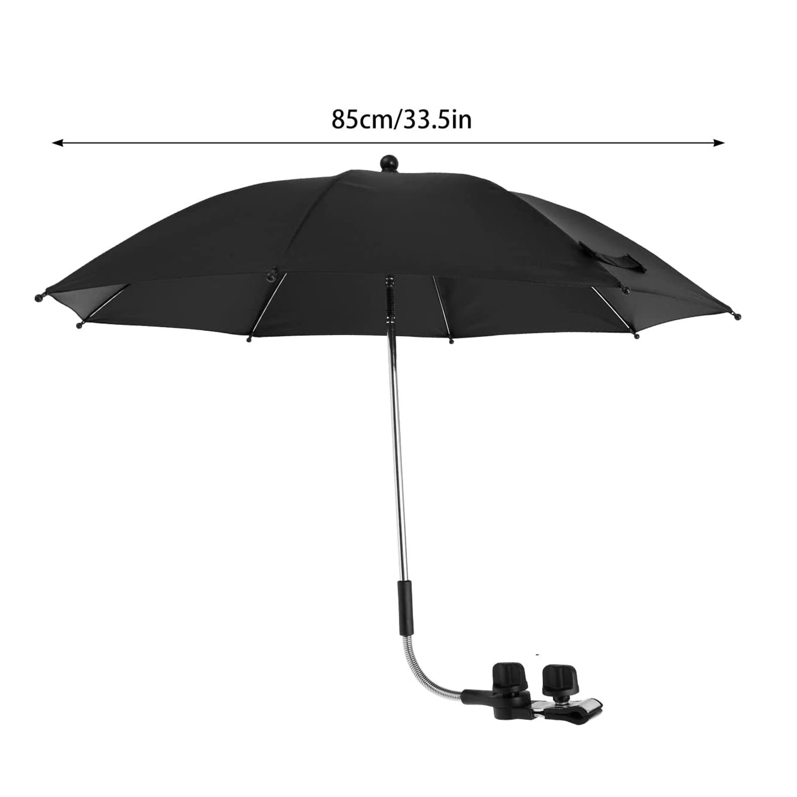 Parapluie pliant pour poussette de bébé, Protection solaire UV contre la  pluie, Parasol universel réglable à 360 degrés，parapluie poussette bébé -  AliExpress