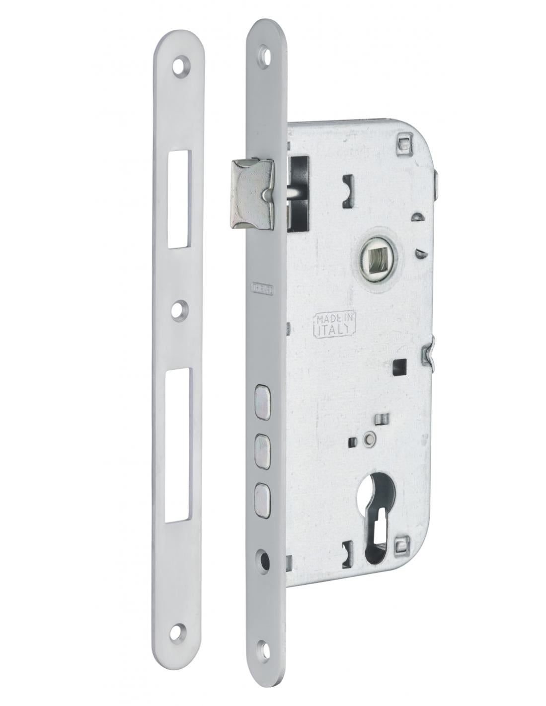 SERRATURA A INCASSO, ASSE 40 Mm, Foro Cilindro QUADRATO A MEZZO GIRO - Foto 10