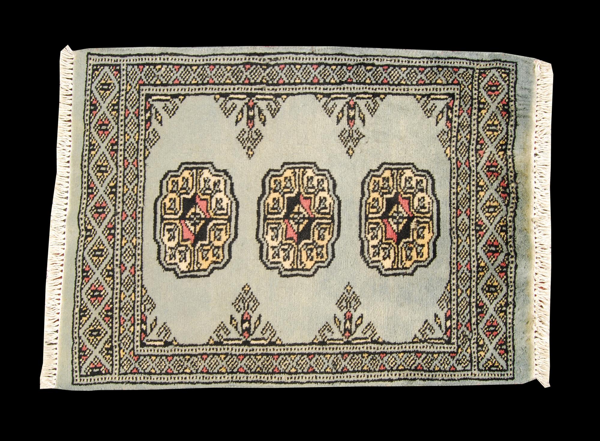Tapis de laine du Cachemire 60x45 cm tapis pakistanais Leroy Merlin