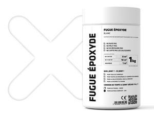 Peinture polymère pour rénover les joints FUGA FRESCA - Le flacon de 160 ml  - 100 BLANC