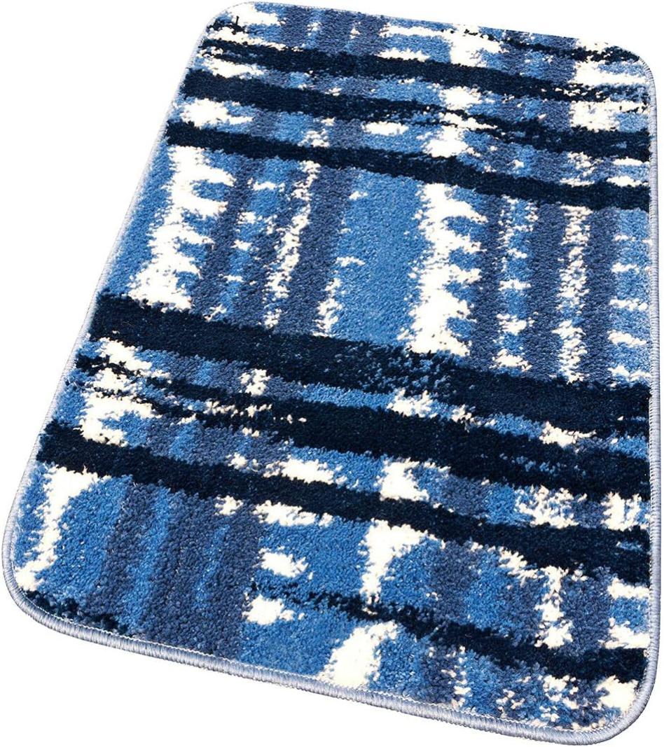 Tappeto Bagno Morbido Antiscivolo MOD.ITACA - 50x80 Cm, Made In Italy