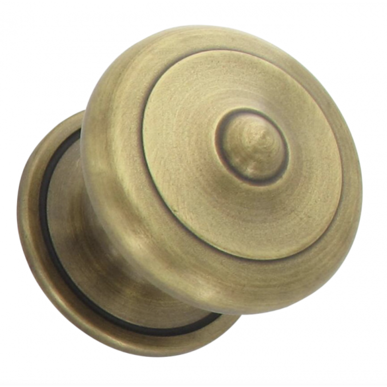 Hartmann-Knöpfe Pomelli In Metallo Per Jeans A 4 Fori – 6 Pezzi, Colore Bronzo Antico, 20 Mm, Made In Germany