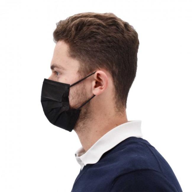 Boîte De 50 Masques - Type Iir - Noir - 3