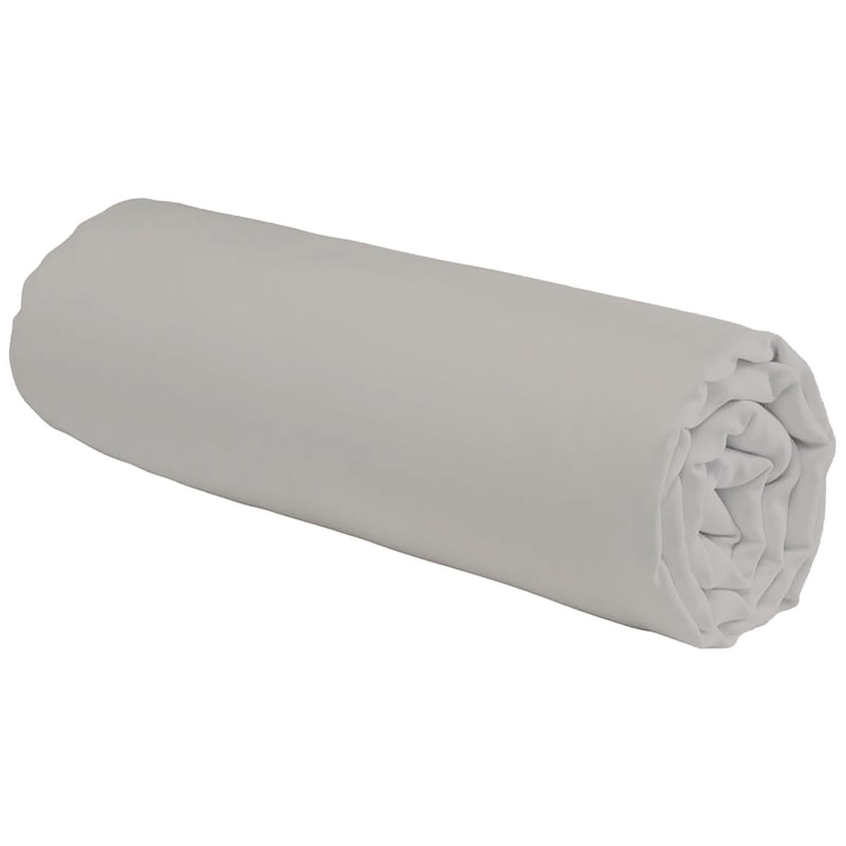 Drap-Housse Blanc 160x200 Cm Queen - Percale Coton 80 Fils/cm², Bonnet 35 Cm, Qualité Hôtel