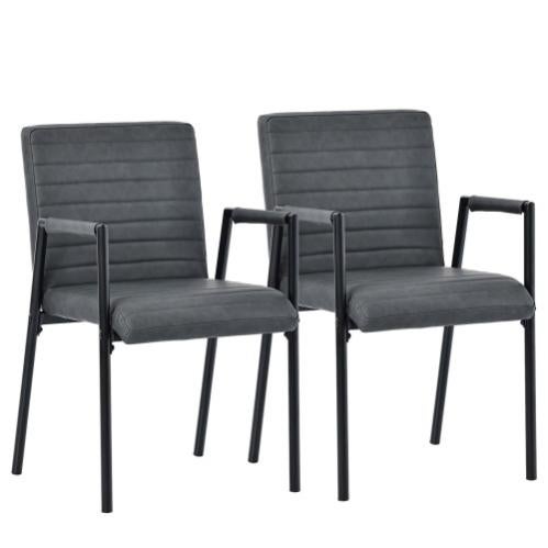 Set Di 4 Sedie Da Pranzo In Velluto A Righe – Imbottite, Con Gambe In Metallo, Design Scandinavo, Per Cucina E Soggiorno - 4