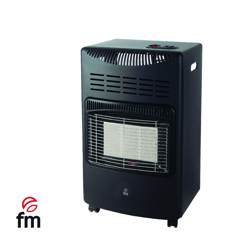 Salamandra de exterior PELLETS HTW FREYA 14KW PRETO