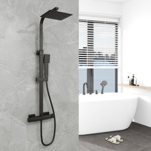 Grifo con barra de ducha y caño para bañera RH2638 - Mamparas de ducha a  medida