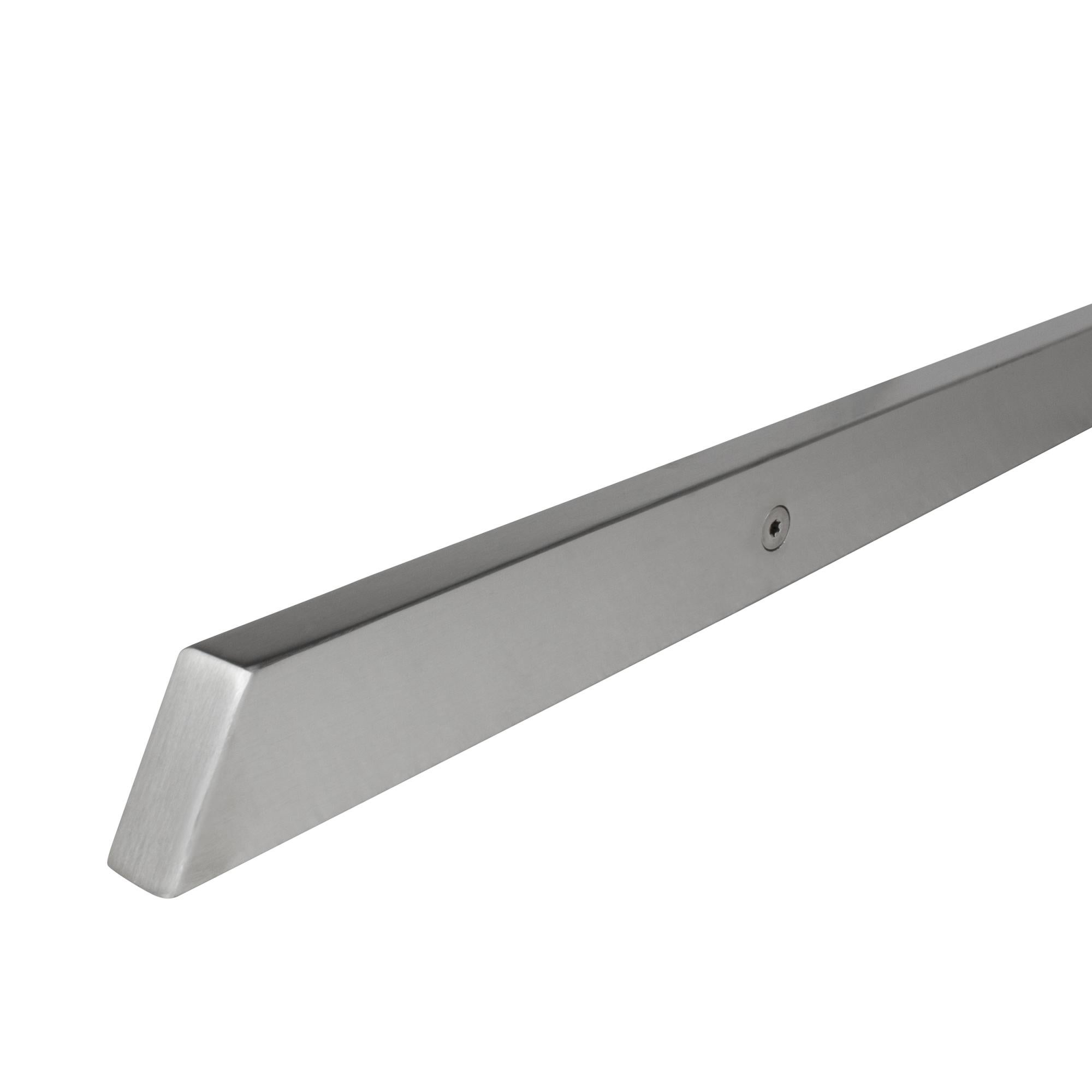 BASTONE PER TENDA DOCCIA 3 LATI IN ACCIAIO INOX