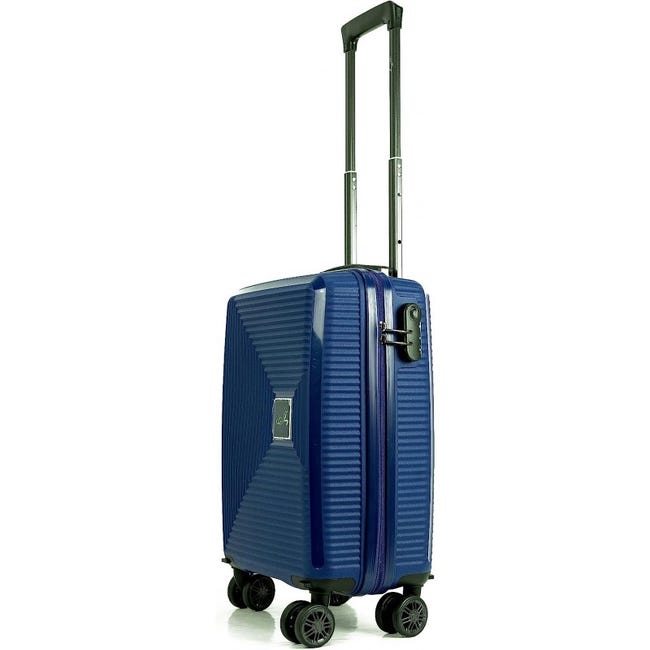 Maleta de cabina equipaje de mano pequeña en avión 4 ruedas 360 azul, Maleta  / Trolley, Los mejores precios