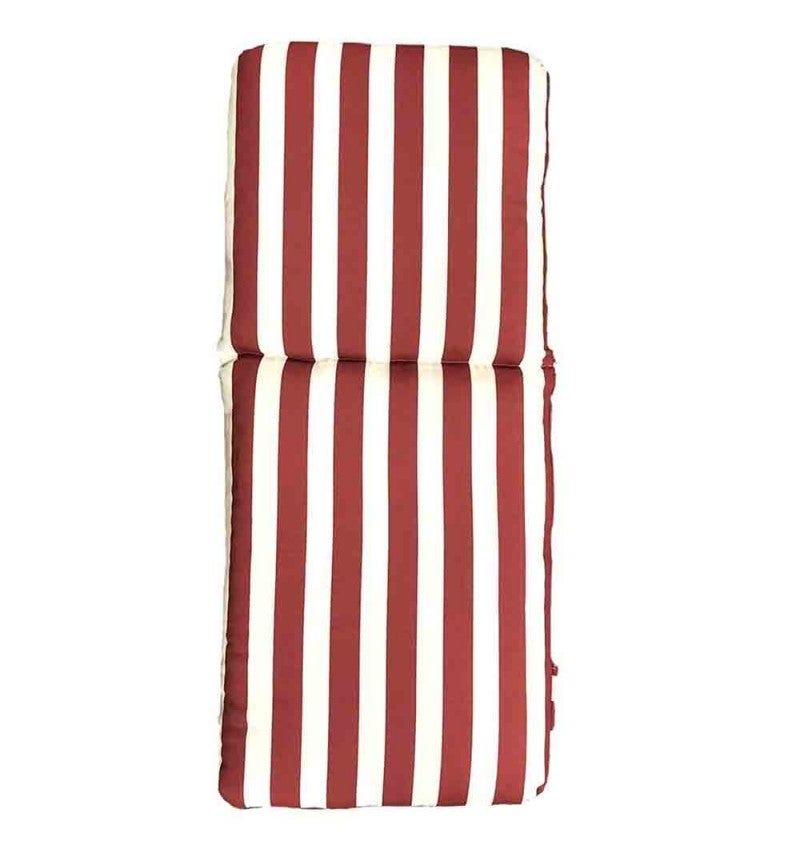 Cojín acolchado para silla tumbona hamaca de terraza 120x55x10cm