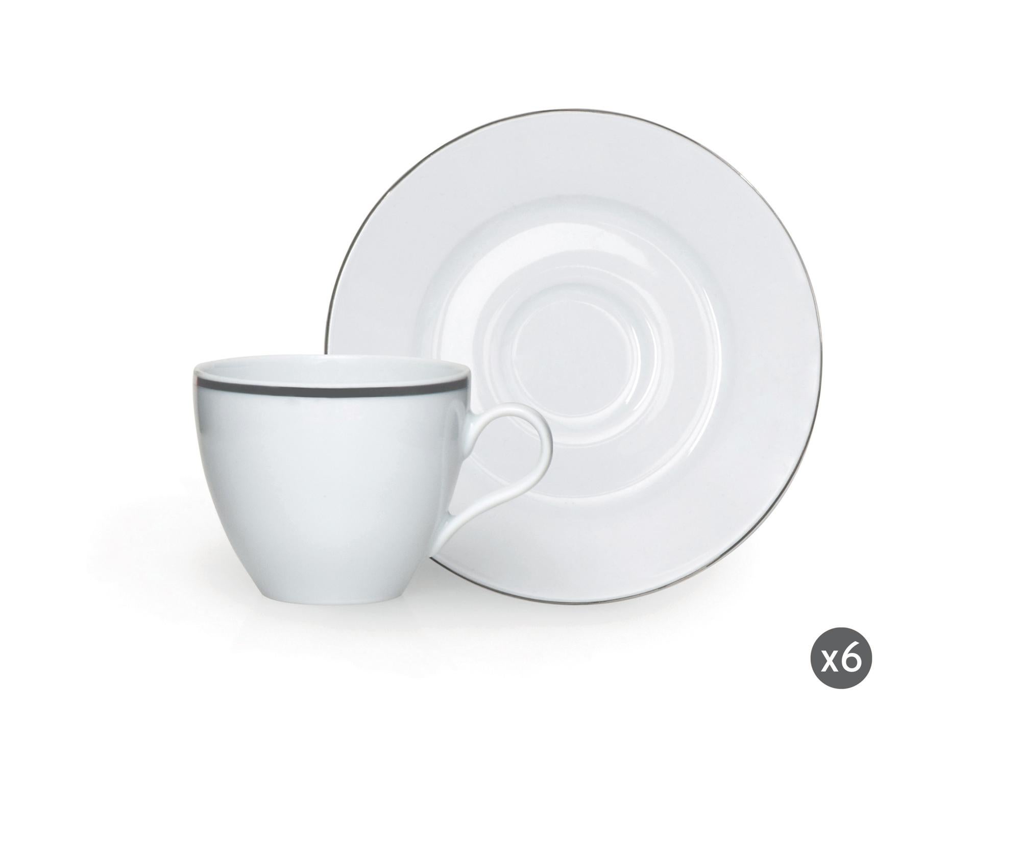 Set 4 Tazze Caffè Peanuts - Snoopy E Woodstock In Porcellana, 100 Ml, Multicolore - Foto 4