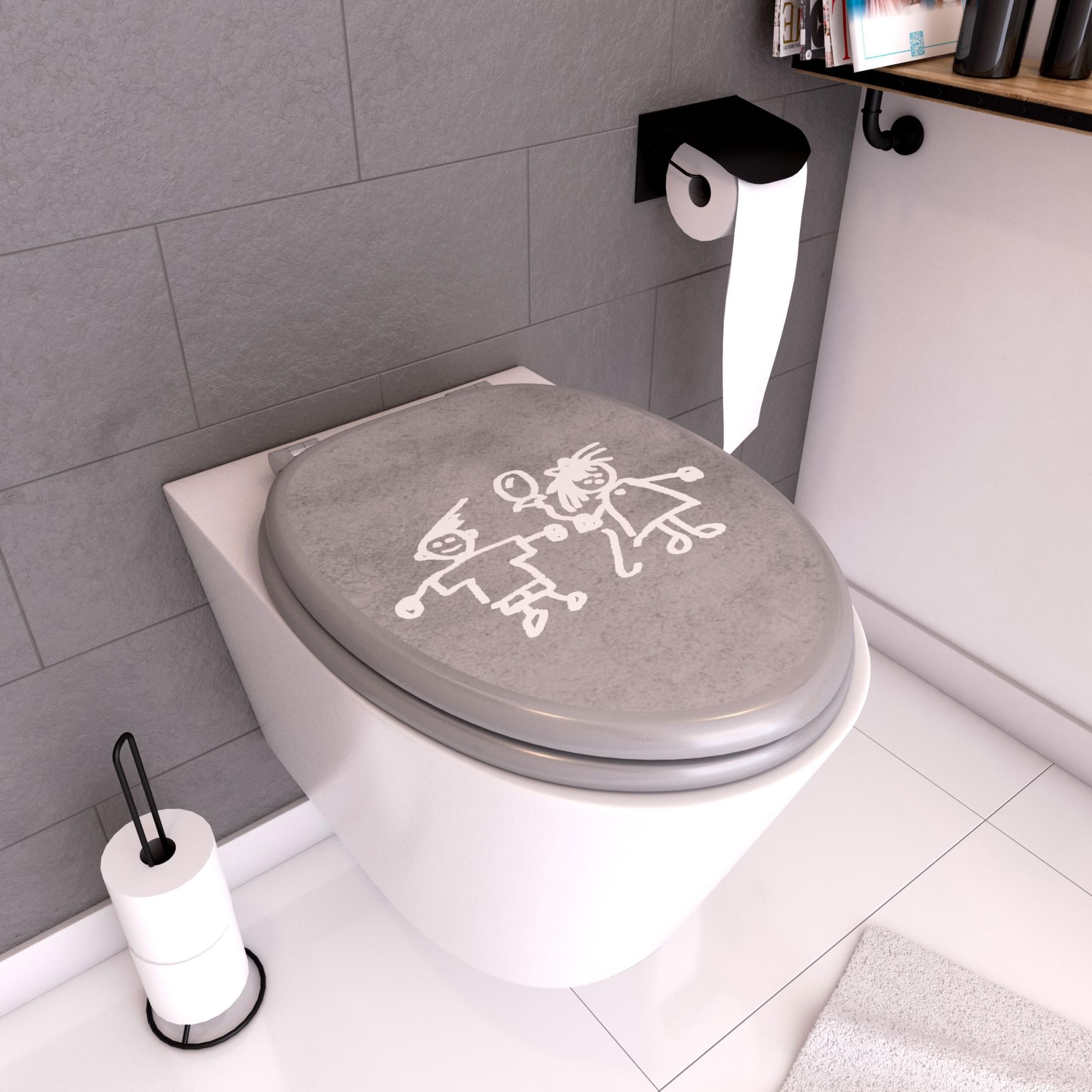 Abattant wc motif best sale