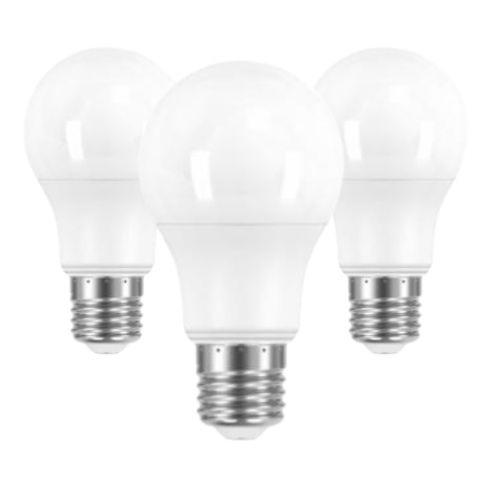 Ampoule E27 LED 8.5W A60 (Lot de 3) - Blanc Froid 6000k - 8000k - SILUMEN